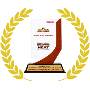 Awarded by Mahindra